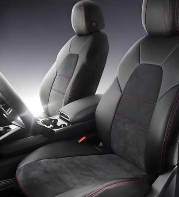 Soft Leather Car Seat Covers Cushion Modification